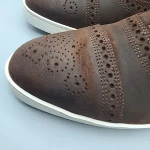 Allen Edmonds Strand Sneakers Suede Oxford Dress  Brown Waxed 5128 sz 9.5 new Allen Edmonds | Shoes | Allen Edmonds Strand Sneakers Suede  main image 4